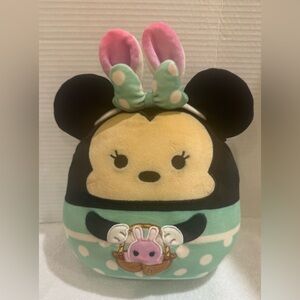 Squishmallows Disney Minnie Mouse with Bunny Ears 8" 2024 Plush Stuffed Animal